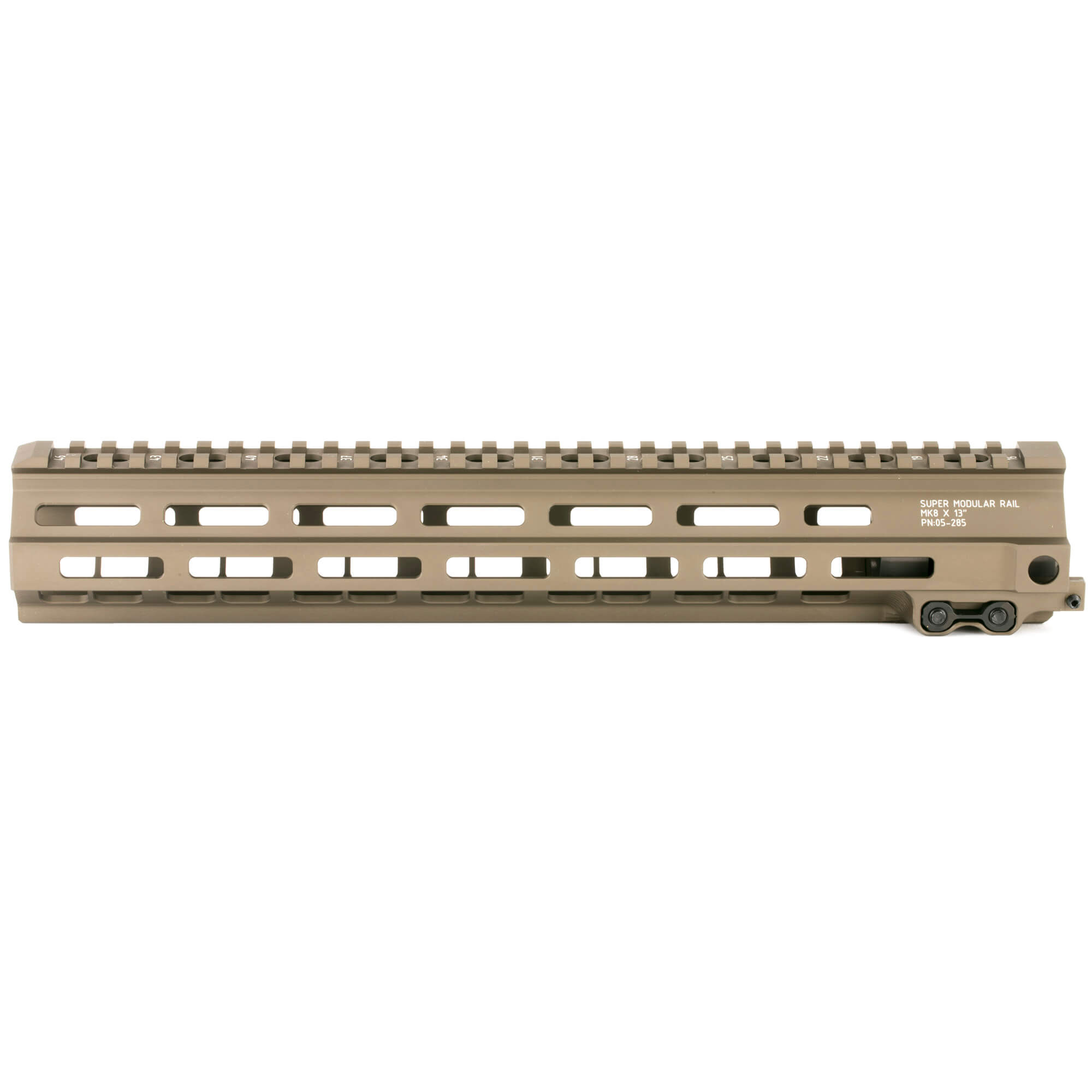 Geissele Automatics MK8 Super Modular Rail M LOK Free Float Rail For