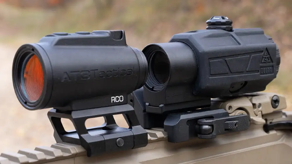 AT3™ RCO + DELTA Red Dot Kit | Red Dot Sight & 3x Magnifier