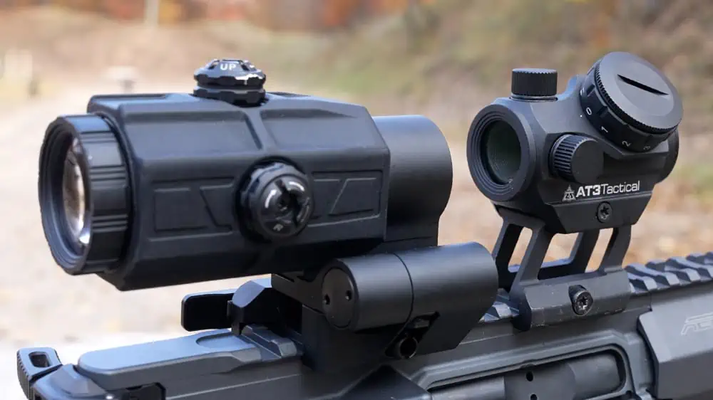 AT3™ RD-50 PRO + DELTA Kit | Red Dot Sight & 3x Magnifier