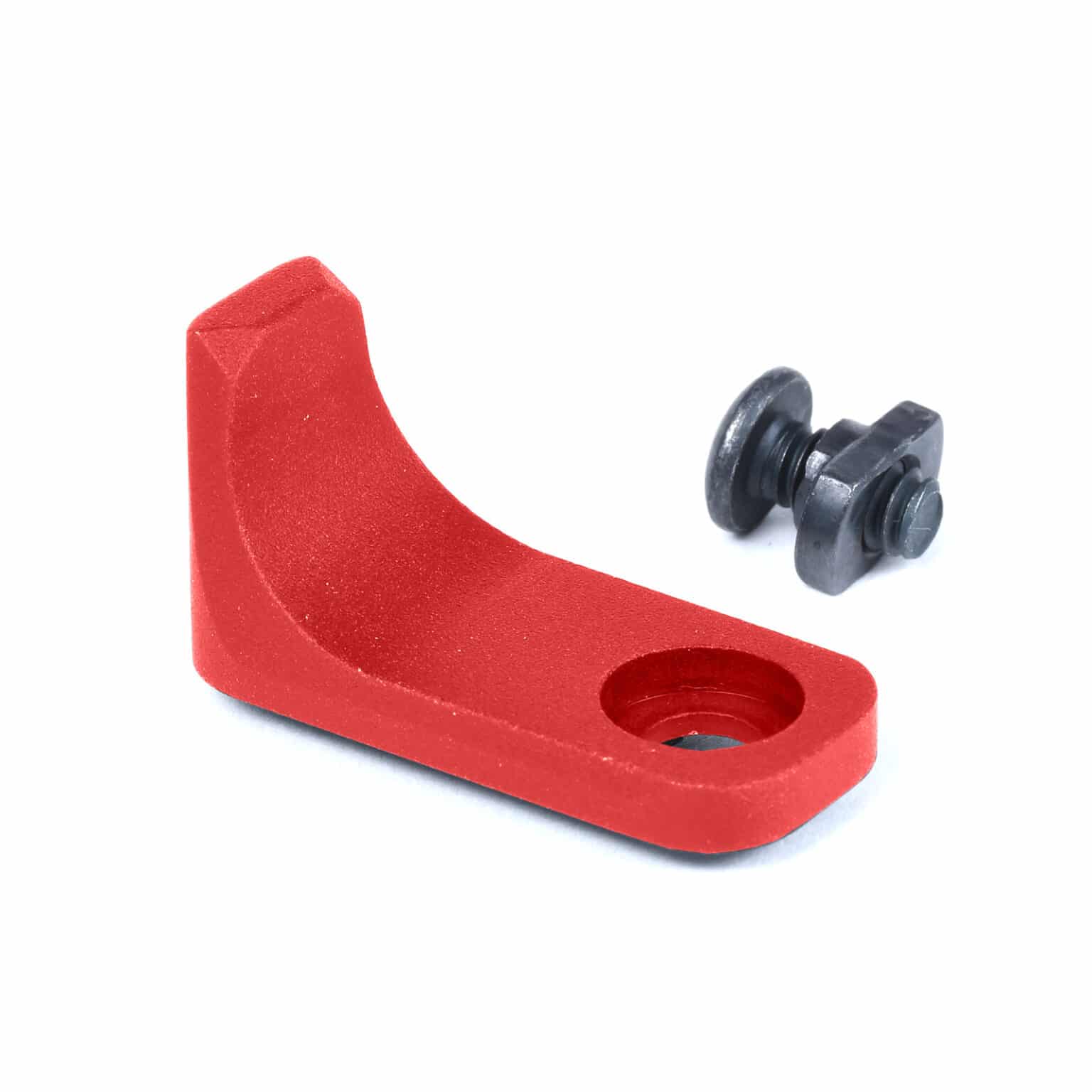 Red AR Parts Red Anodized And Cerakote AR 15 Accessories   AT3 MLOK Handstop RED 1536x1536 