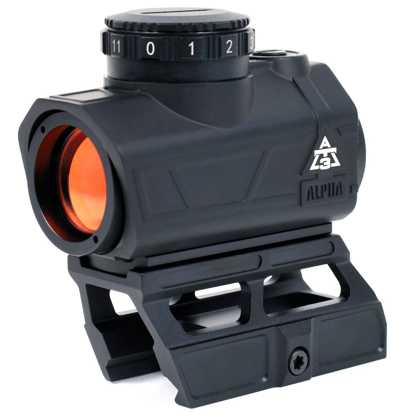 AT3™ ALPHA Micro Red Dot Sight with Shake Awake and Cantilever Riser
