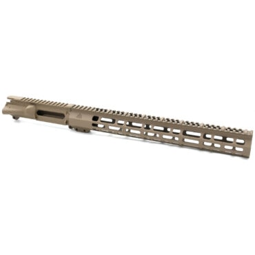 AT3 Tactical Forged AR-15 Upper Receiver with SPEAR M-LOK Handguard Combo - 15 Inch - Flat Dark Earth