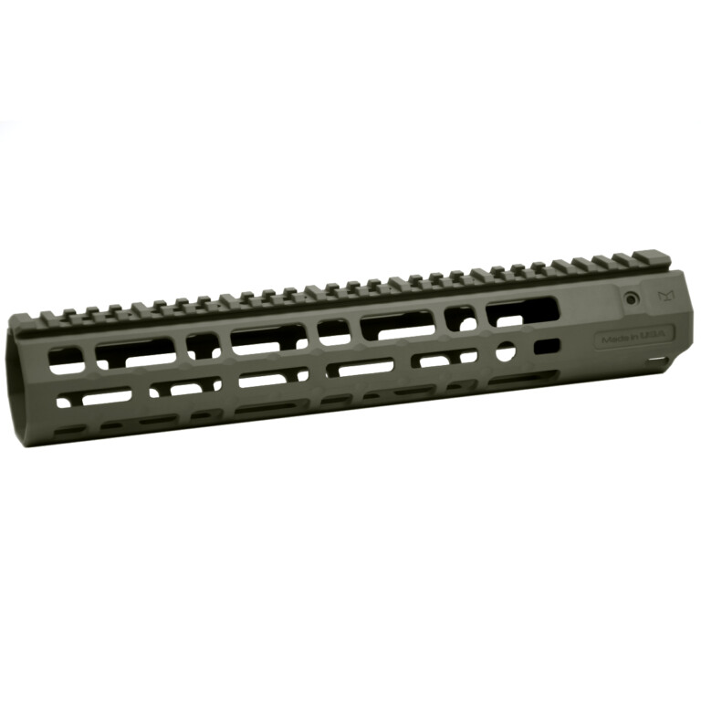 AT3 Tactical SPEAR XL Suppressor Ready M-LOK Rail - OD Green - 12 Inch