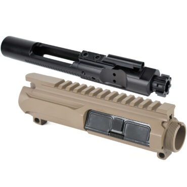 AT3 Tactical Slick Side AR-15 Upper with Nitride 5.56 Bolt Carrier Group - Flat Dark Earth