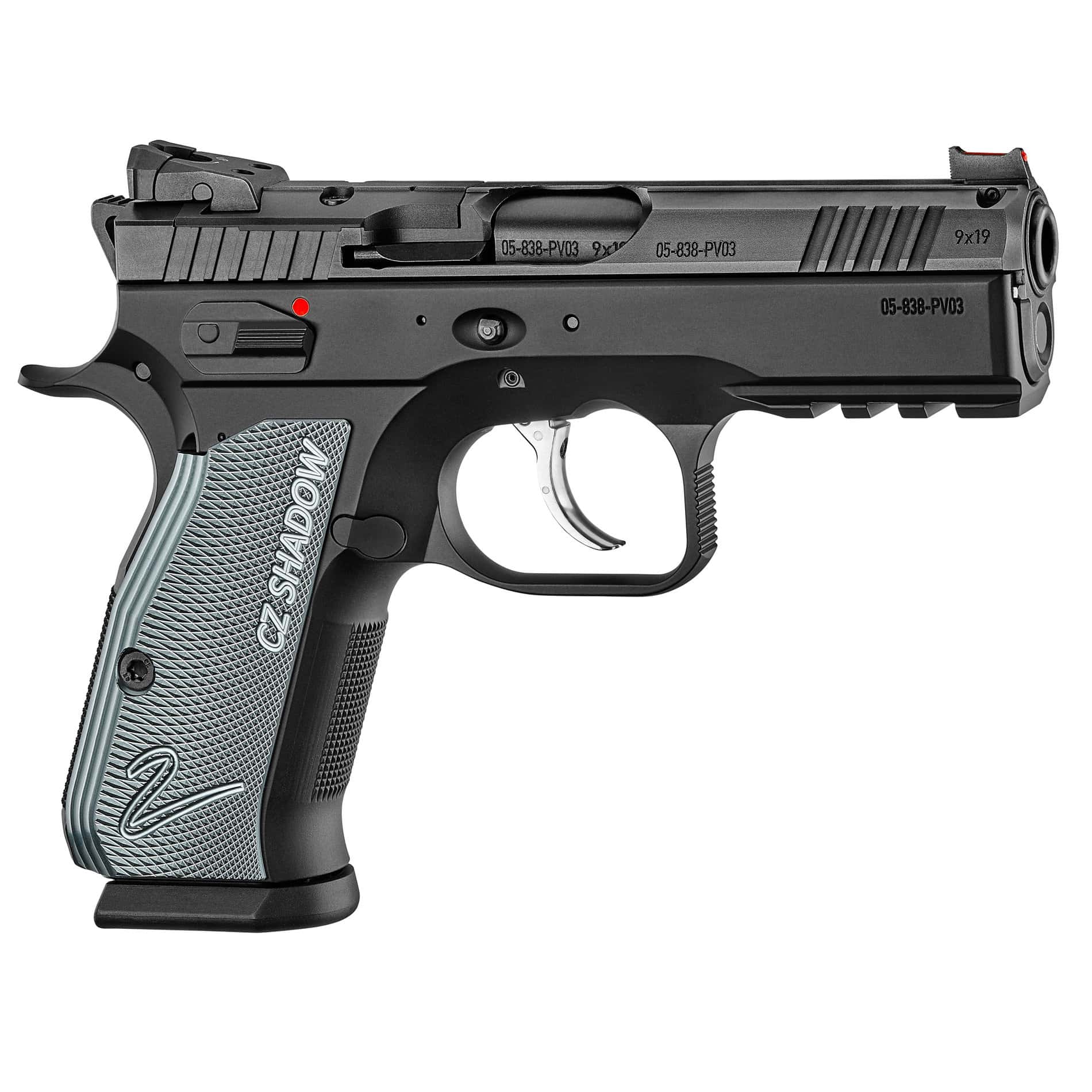 CZ Shadow 2 Compact Optics Ready 9mm Pistol - 15 Round