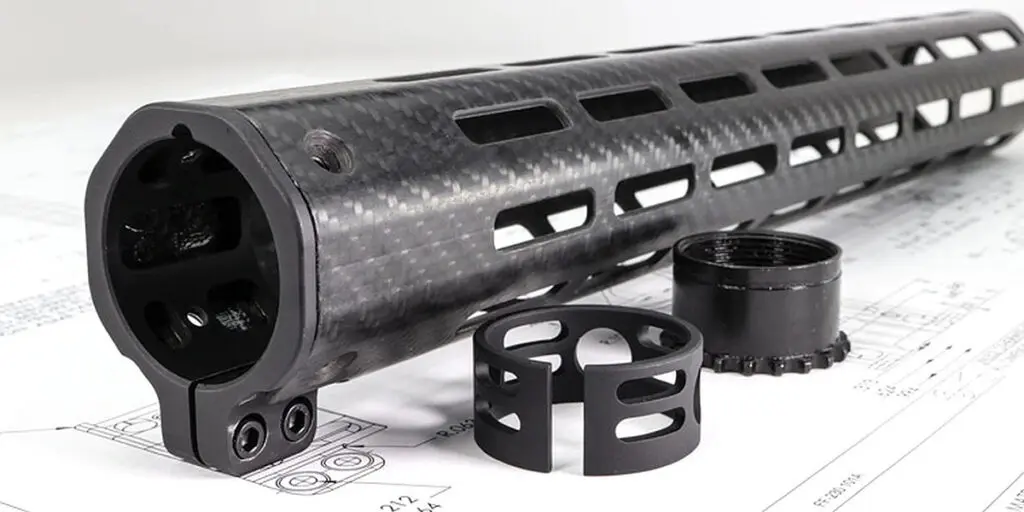 Faxon Firearms AR-15 Streamline Carbon Fiber M-LOK Handguard - 4 ...