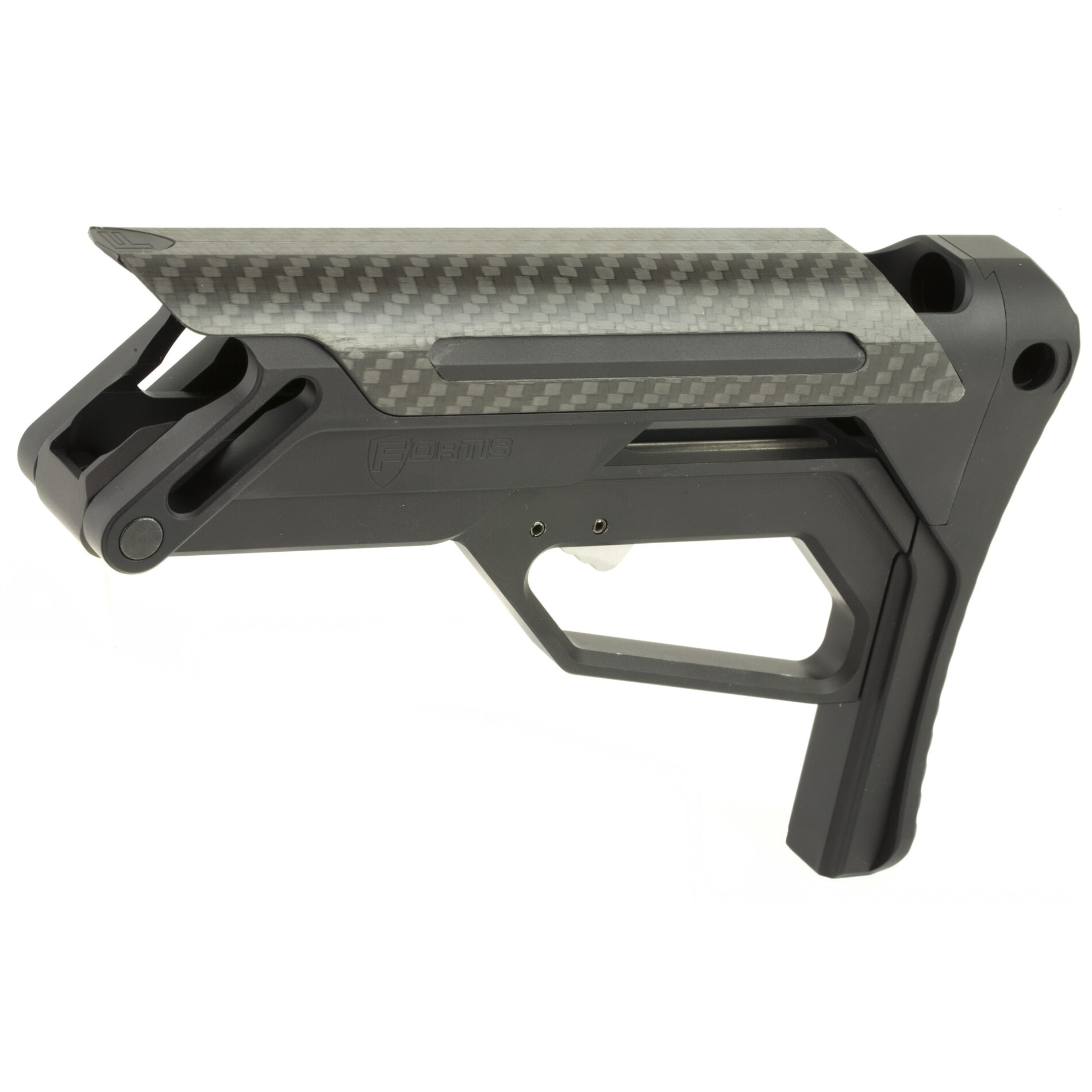 Fortis LA AR 15 Carbon Fiber Stock with RattleFree Lever