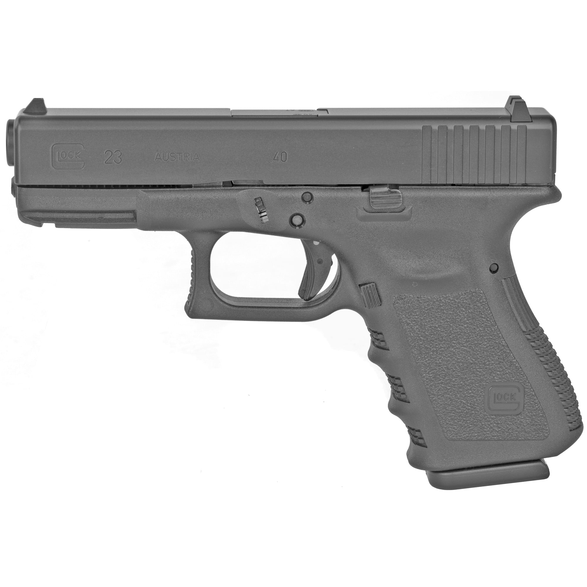 Glock 23 Gen3 40 S&W Compact Pistol – 10 Round - 2 Magazines
