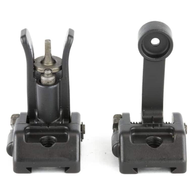 Griffin Armament M2 AR 15 Sight Kit - Front And Rear Back Up Sights