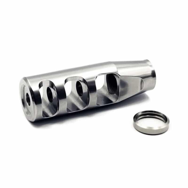 JP Enterprises 3-Port Competition Series AR 15 Compensator - Polished ...