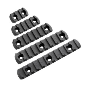 Magpul Polymer Picatinny Rail Section for M-LOK - 4 Lengths - 3, 5, 7, 9 or 11 Slot