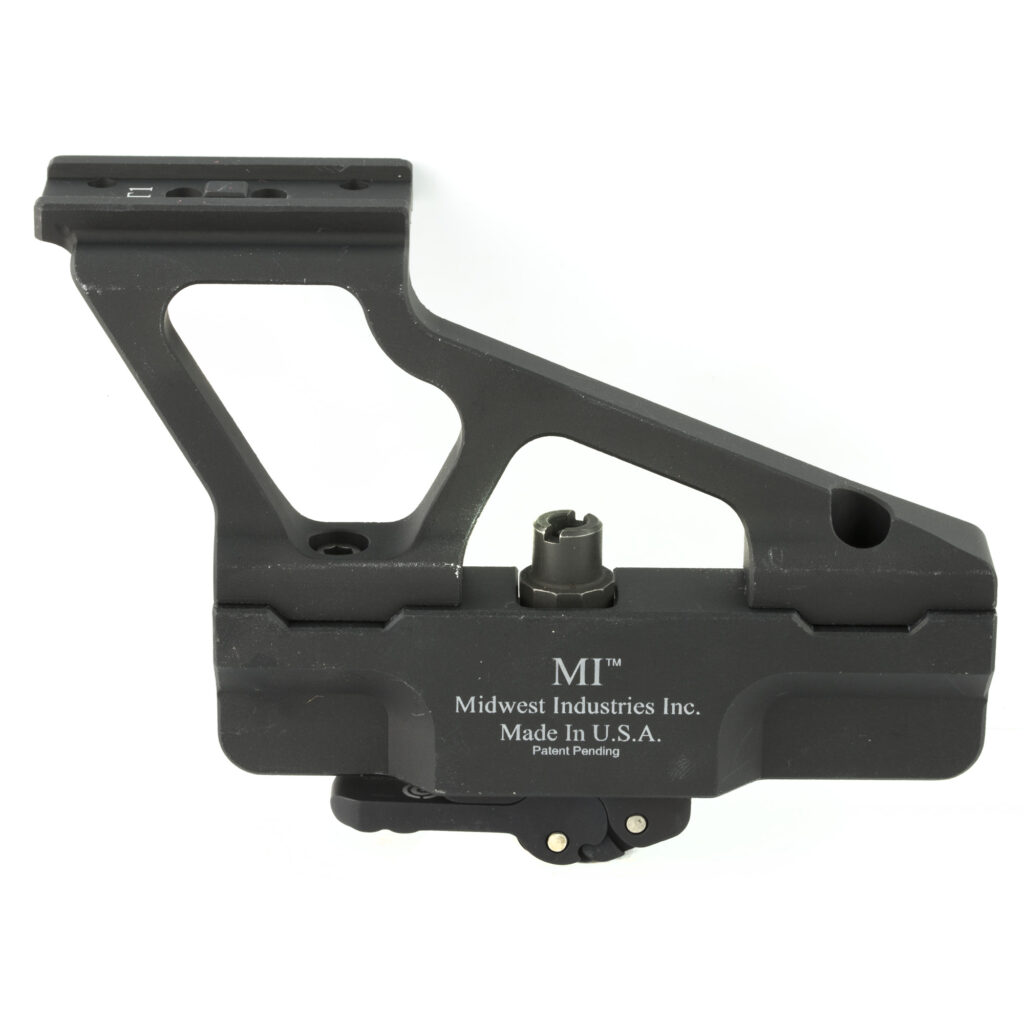 Open Box Return Black Midwest Industries Gen QD Red Dot Mount For AK Rifles Aimpoint