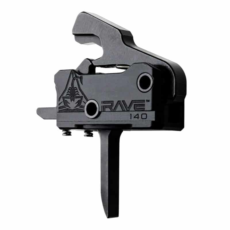 Rise Armament Rave 140 Super Sporting AR 15 Trigger with Anti-Walk Pins ...