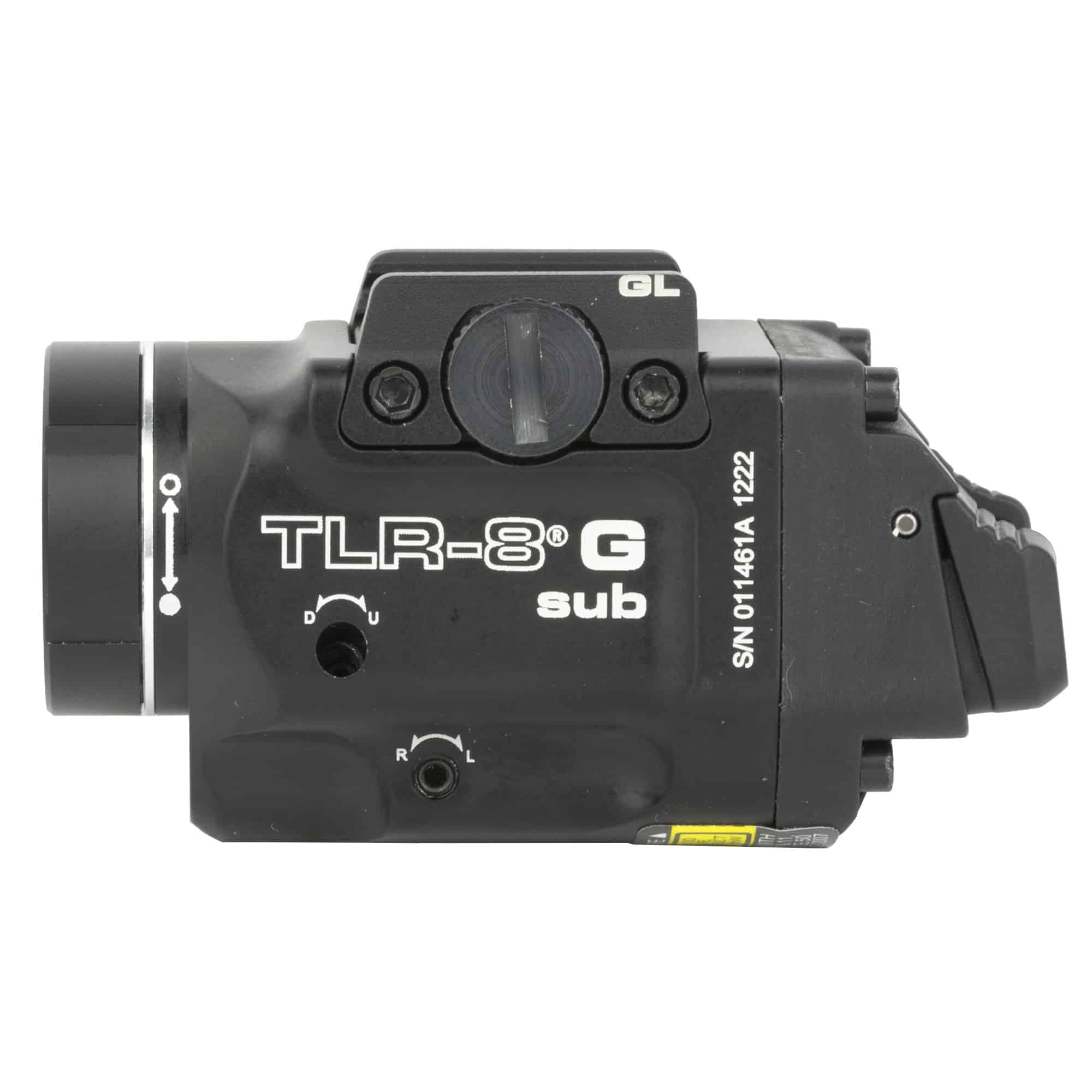 Streamlight TLR-8 500 Lumen Light/Laser for Subcompact Pistols