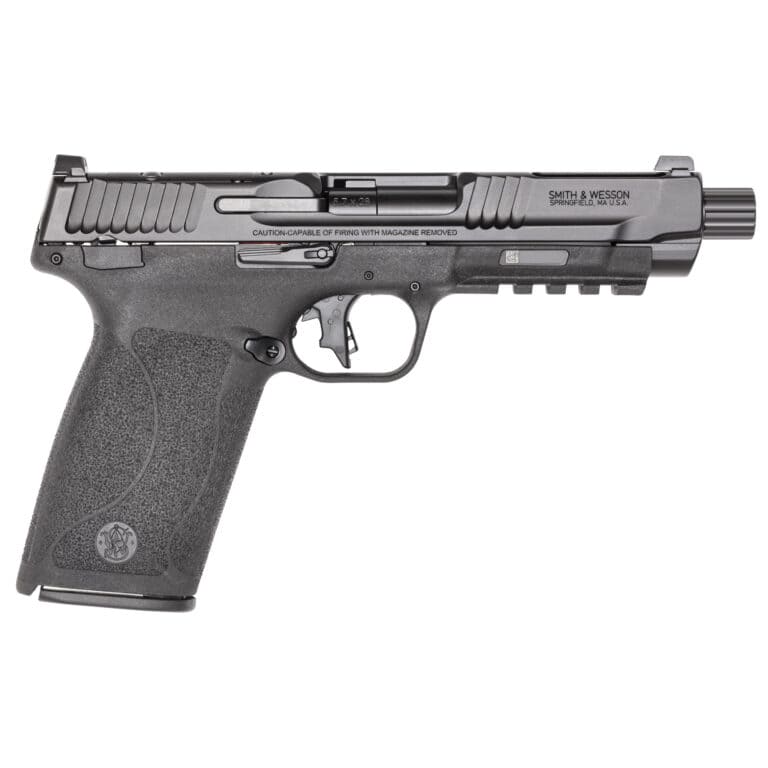 S&W M&P 5.7X28 Optics Ready Pistol - 22 Round - Black - Threaded Barrel