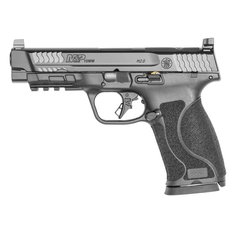 S&W M&P 2.0 10mm 4.6" Optics Ready Pistol - 15 Round - Black