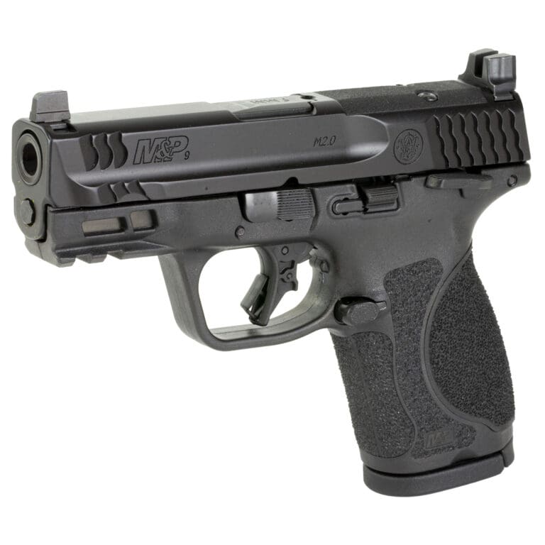 S&W M&P 2.0 9mm 3.6" Optics Ready Pistol - 15 Round - Black