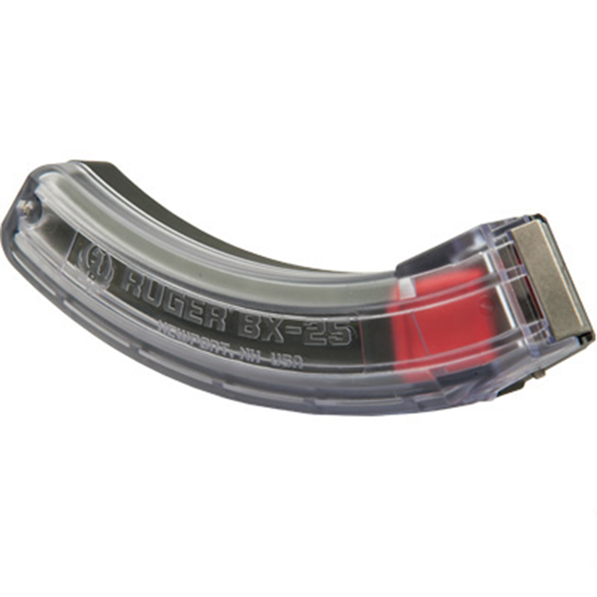 clear ruger 25rd 10/22 magazine