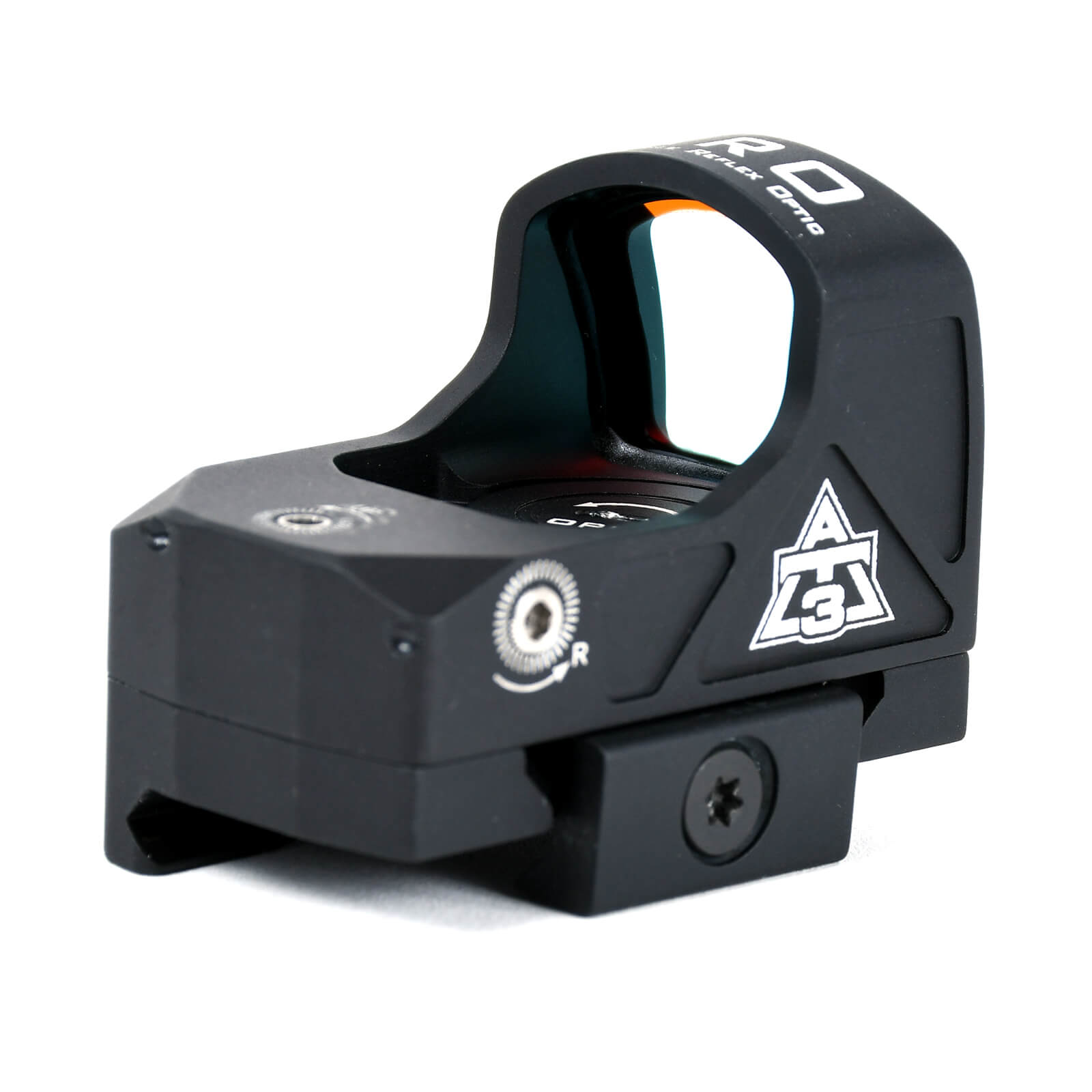 AT3 ARO Micro Red Dot Reflex Sight w/ Riser Mount | AT3 Tactical