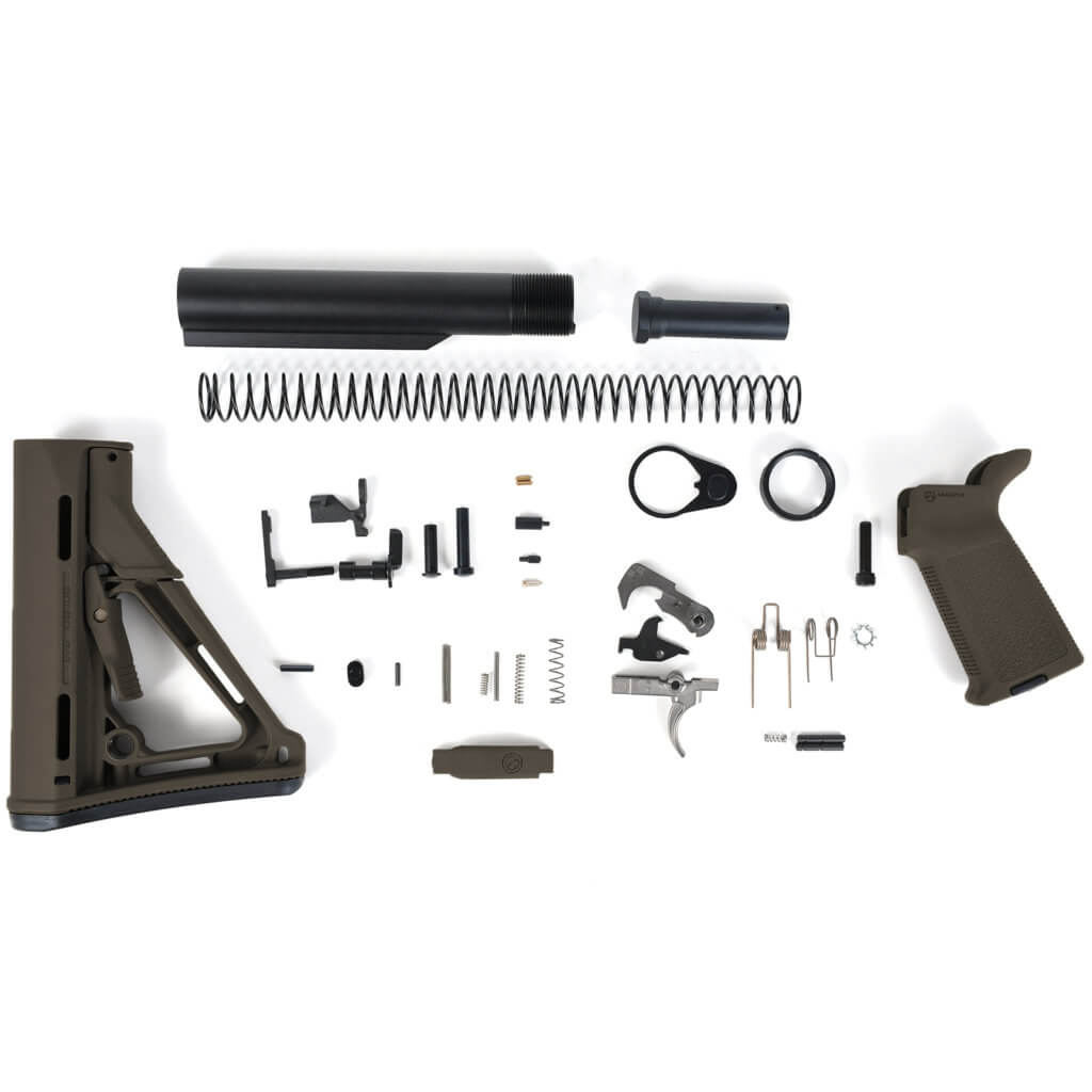 Lower Receiver Parts - OD Green