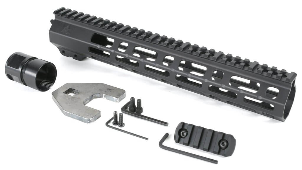 aluminum m-lok keymod rail section hardware