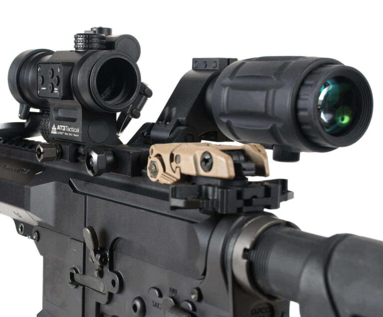 AT3™ RRDM Red Dot Magnifier w/ 3x Flip to Side Mount