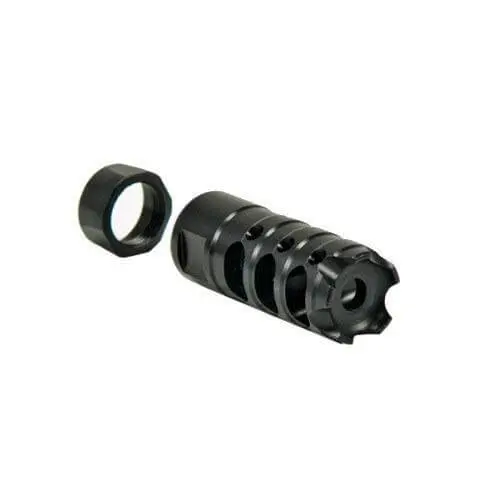 Patriot Ordnance Factory Triple Port Muzzle Brake with Lock Nut