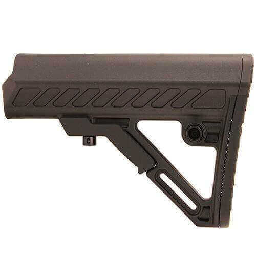 Open Box Return - Black - UTG PRO S2 AR 15 Buttstock - Mil-Spec